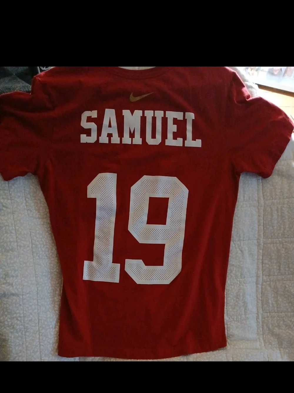 Nike Brand San Francisco 49ers #19 Men's NFL Football T Shirt Sz Med
